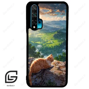 قاب گوشی هوآوی نوا 5T (Huawei Nova 5T ) طرح گربه کد 2203
