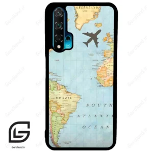 قاب گوشی هوآوی نوا 5T (Huawei Nova 5T ) طرح نقشه کد 2243
