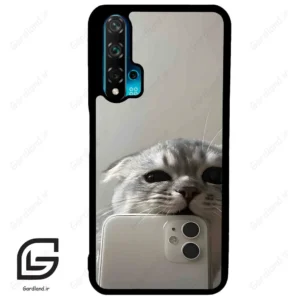قاب گوشی هوآوی نوا 5T (Huawei Nova 5T ) طرح گربه کد 2246
