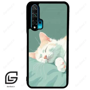 قاب گوشی هوآوی نوا 5T (Huawei Nova 5T ) طرح گربه کد 2403