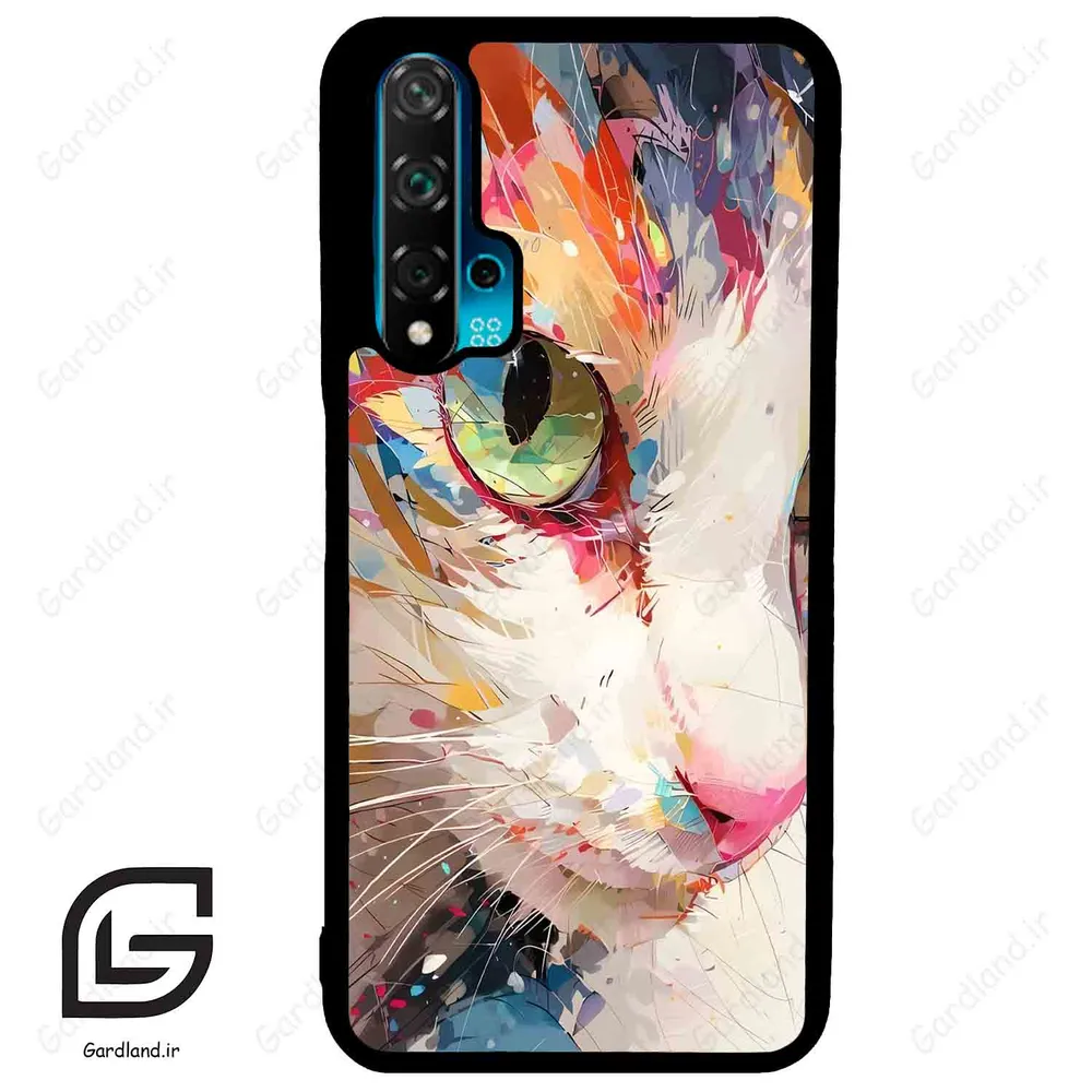قاب گوشی هوآوی نوا 5T (Huawei Nova 5T ) طرح گربه کد 2437