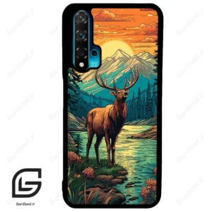 قاب گوشی هوآوی نوا 5T (Huawei Nova 5T ) طرح گوزن کد 2471