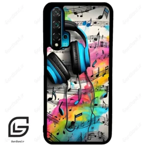 قاب گوشی هوآوی نوا 5T (Huawei Nova 5T ) طرح موسیقی کد 2482