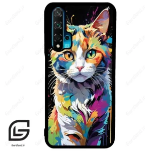 قاب گوشی هوآوی نوا 5T (Huawei Nova 5T ) طرح گربه کد 2483