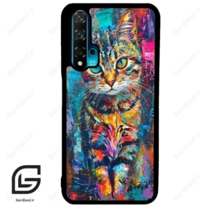 قاب گوشی هوآوی نوا 5T (Huawei Nova 5T ) طرح گربه کد 2488