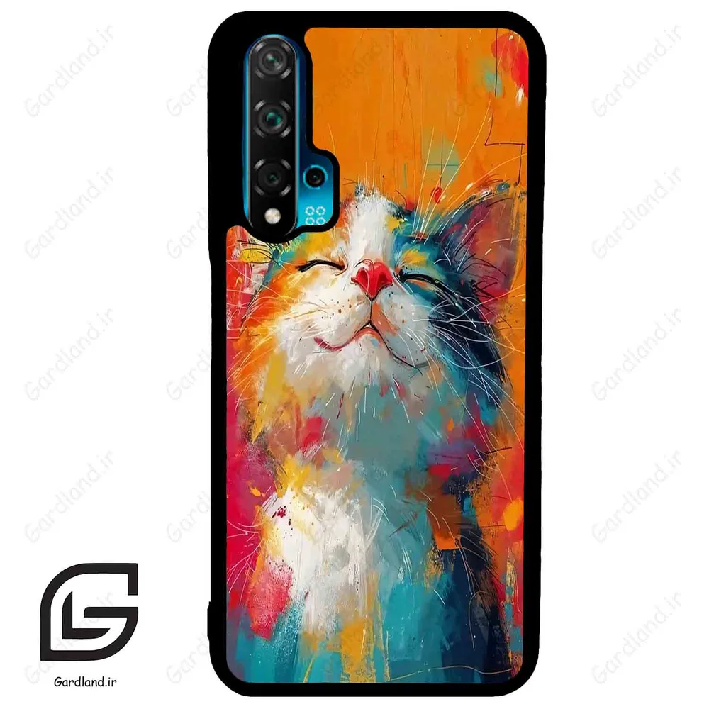 قاب گوشی هوآوی نوا 5T (Huawei Nova 5T ) طرح گربه کد 2489