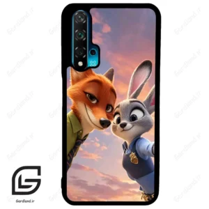 قاب گوشی هوآوی نوا 5T (Huawei Nova 5T ) طرح زوتوپیا کد 2495