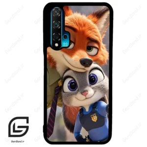 قاب گوشی هوآوی نوا 5T (Huawei Nova 5T ) طرح زوتوپیا کد 2496