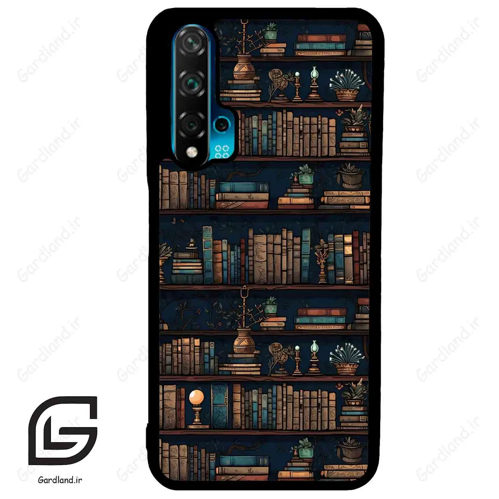 قاب گوشی هوآوی نوا 5T (Huawei Nova 5T ) طرح کتابخانه کد 2536