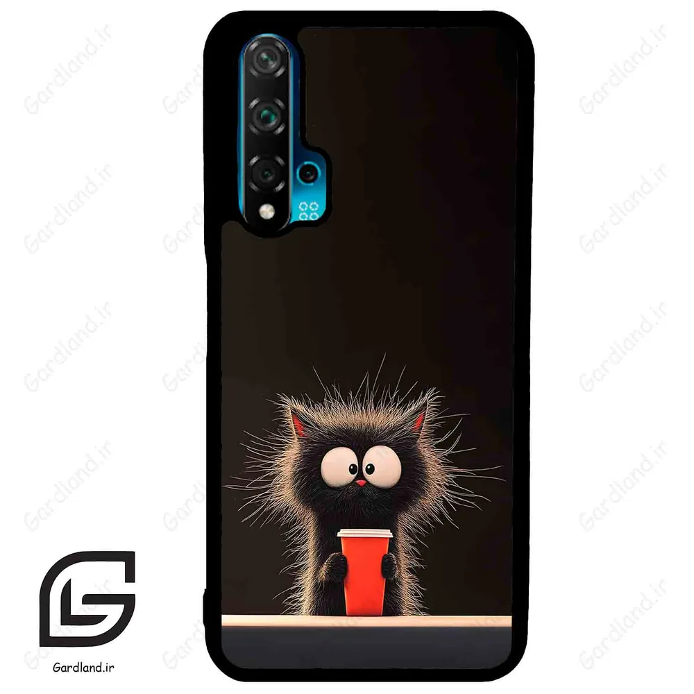 قاب گوشی هوآوی نوا 5T (Huawei Nova 5T ) طرح گربه کد 2580