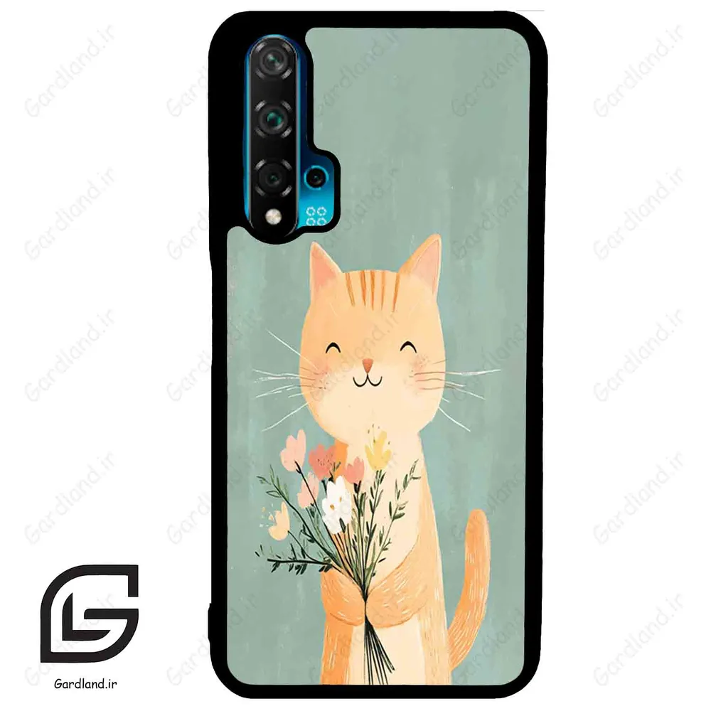 قاب گوشی هوآوی نوا 5T (Huawei Nova 5T ) طرح گربه کد 2619