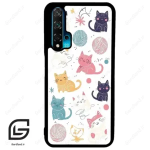 قاب گوشی هوآوی نوا 5T (Huawei Nova 5T ) طرح گربه کد 2620