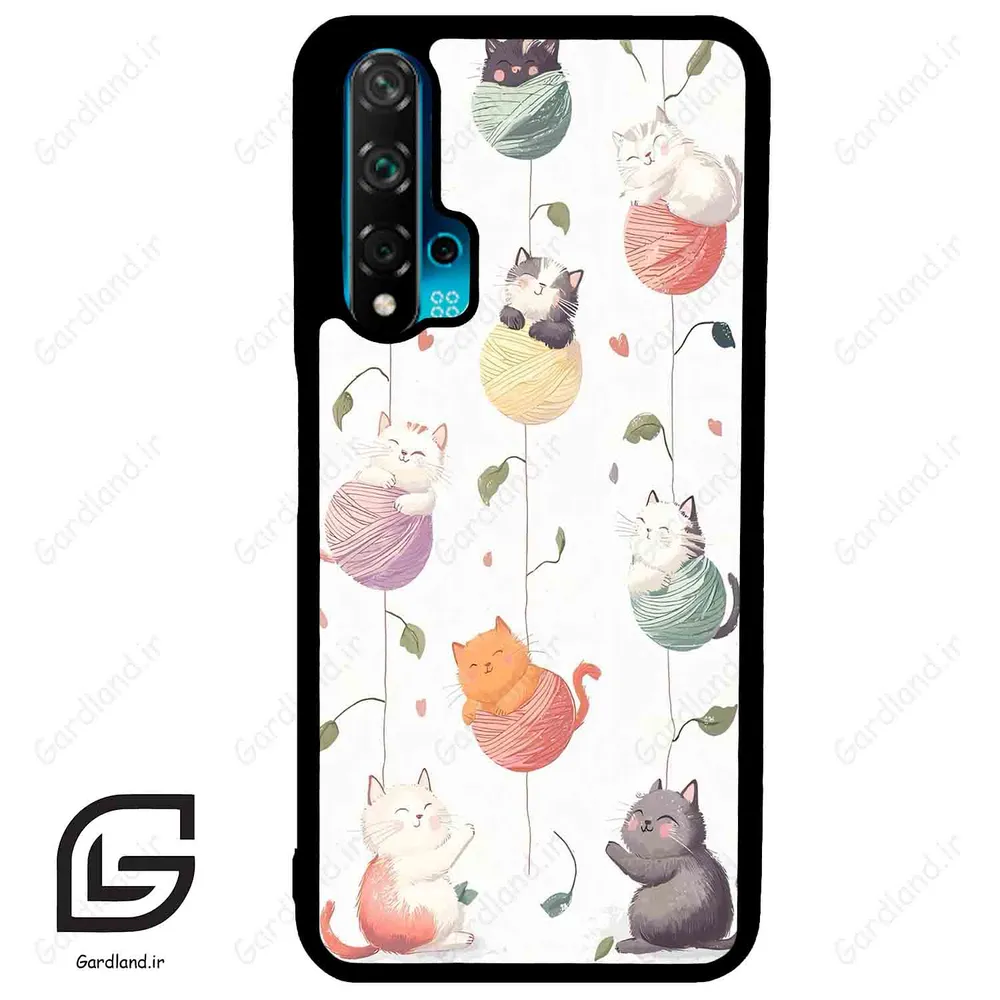قاب گوشی هوآوی نوا 5T (Huawei Nova 5T ) طرح گربه کد 2633
