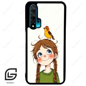 قاب گوشی هوآوی نوا 5T (Huawei Nova 5T ) طرح دختر کد 2640