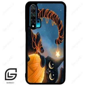 قاب گوشی هوآوی نوا 5T (Huawei Nova 5T ) طرح گربه کد 2654