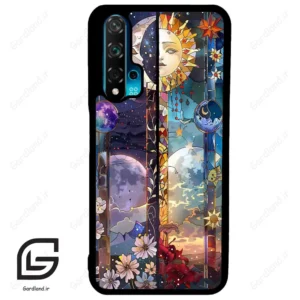 قاب گوشی هوآوی نوا 5T (Huawei Nova 5T ) طرح ماه کد 2695