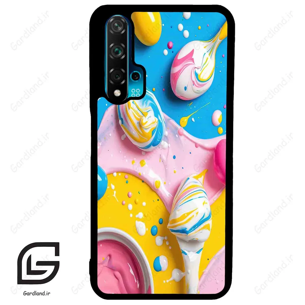 قاب گوشی هوآوی نوا 5T (Huawei Nova 5T ) طرح رنگارنگ کد 2793
