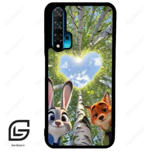 قاب گوشی هوآوی نوا 5T (Huawei Nova 5T ) طرح زوتوپیا کد 2887