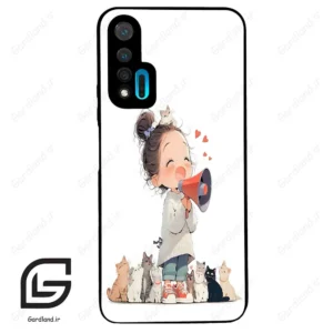 قاب گوشی هوآوی نوا 6 (Huawei Nova 6 ) طرح دخترانه کد 2027