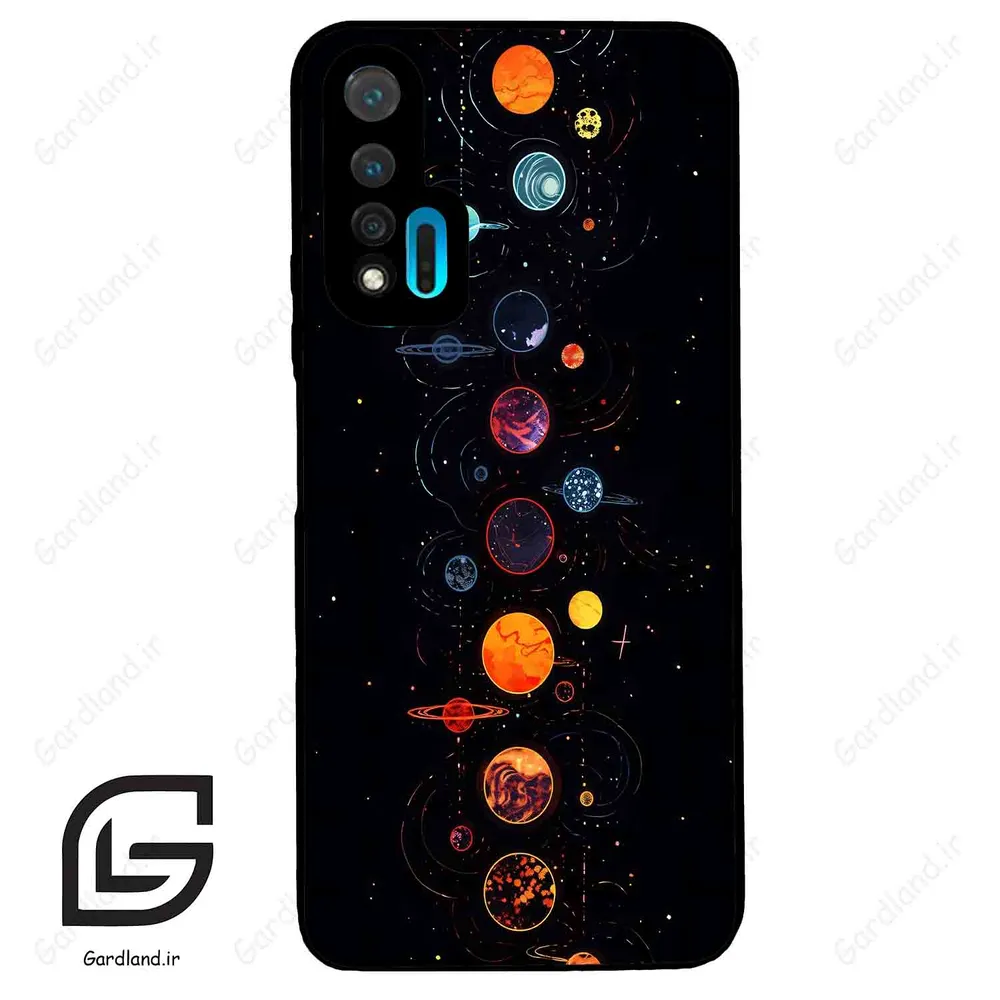 قاب گوشی هوآوی نوا 6 (Huawei Nova 6 ) طرح کهکشان کد 2062