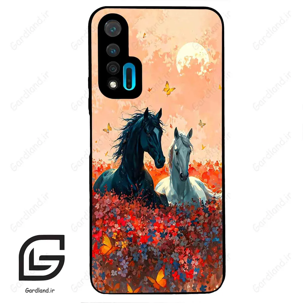 قاب گوشی هوآوی نوا 6 (Huawei Nova 6 ) طرح اسب کد 2166
