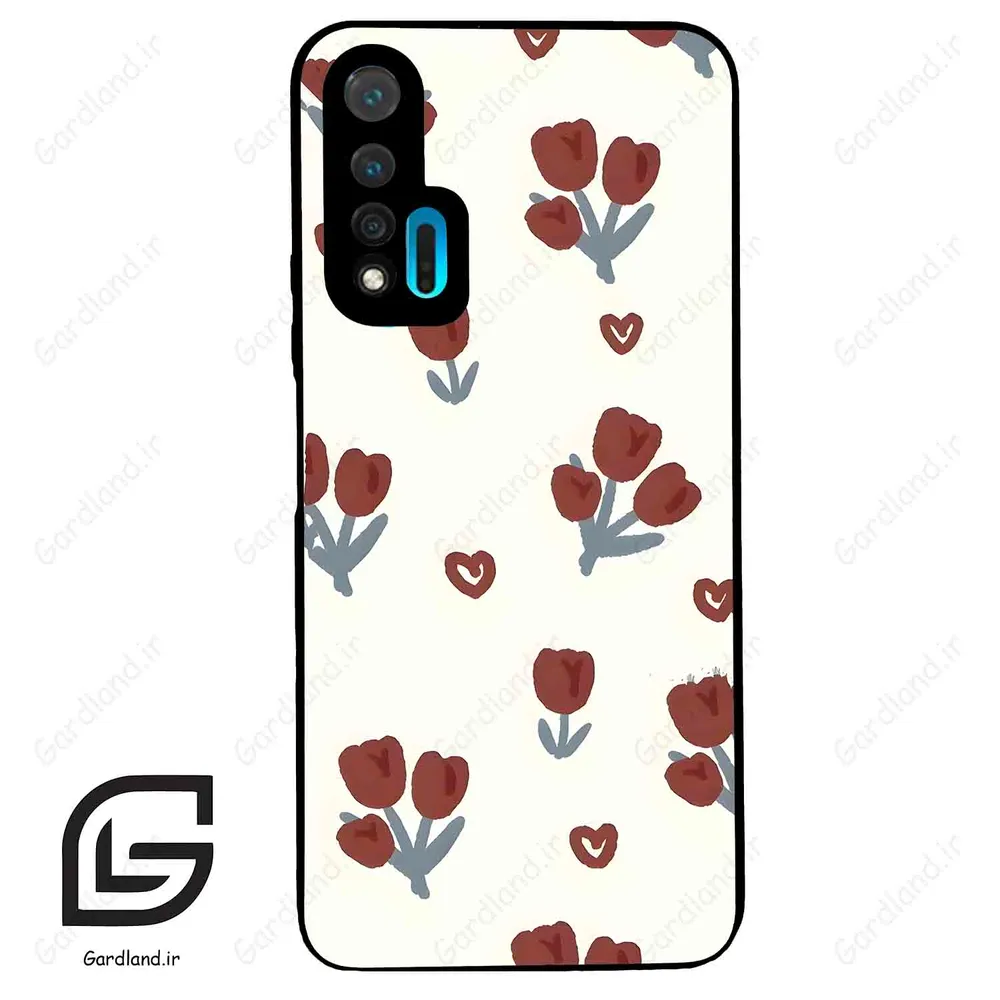 قاب گوشی هوآوی نوا 6 (Huawei Nova 6 ) طرح گل کد 2252