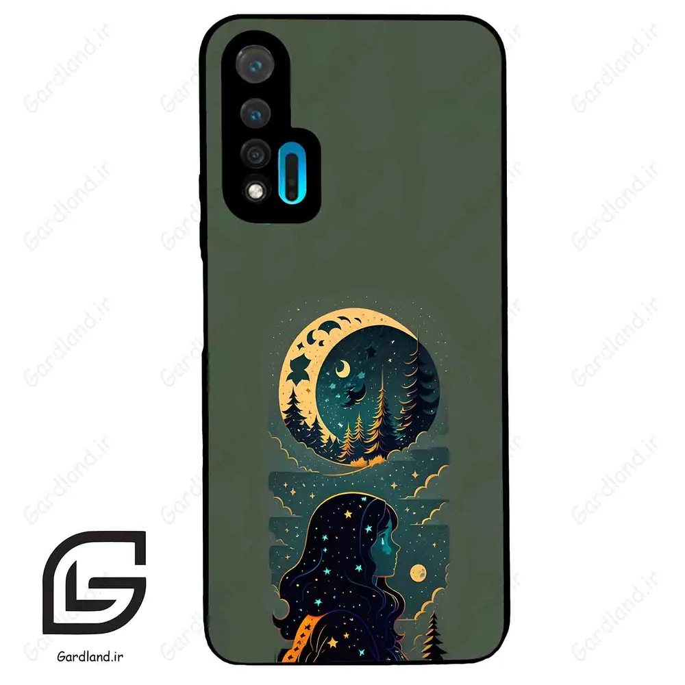 قاب گوشی هوآوی نوا 6 (Huawei Nova 6 ) طرح ماه کد 2267