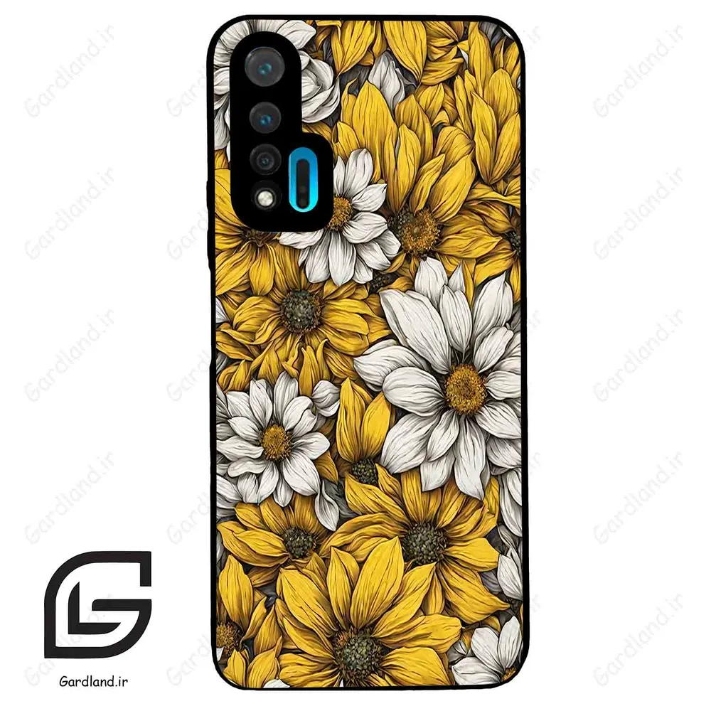 قاب گوشی هوآوی نوا 6 (Huawei Nova 6 ) طرح گل کد 2402
