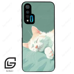 قاب گوشی هوآوی نوا 6 (Huawei Nova 6 ) طرح گربه کد 2403