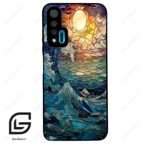 قاب گوشی هوآوی نوا 6 (Huawei Nova 6 ) طرح موج کد 2413