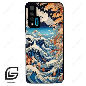 قاب گوشی هوآوی نوا 6 (Huawei Nova 6 ) طرح موج کد 2418