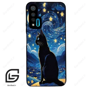 قاب گوشی هوآوی نوا 6 (Huawei Nova 6 ) طرح گربه کد 2438