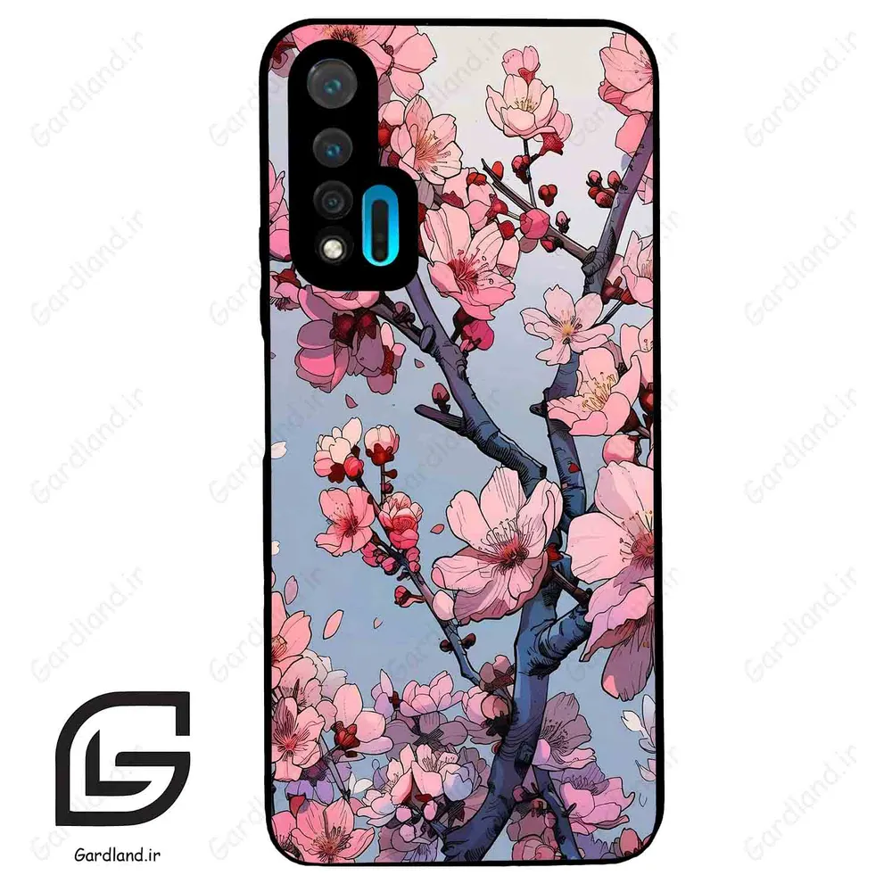 قاب گوشی هوآوی نوا 6 (Huawei Nova 6 ) طرح شکوفه کد 2481