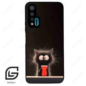 قاب گوشی هوآوی نوا 6 (Huawei Nova 6 ) طرح گربه کد 2580