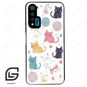 قاب گوشی هوآوی نوا 6 (Huawei Nova 6 ) طرح گربه کد 2620