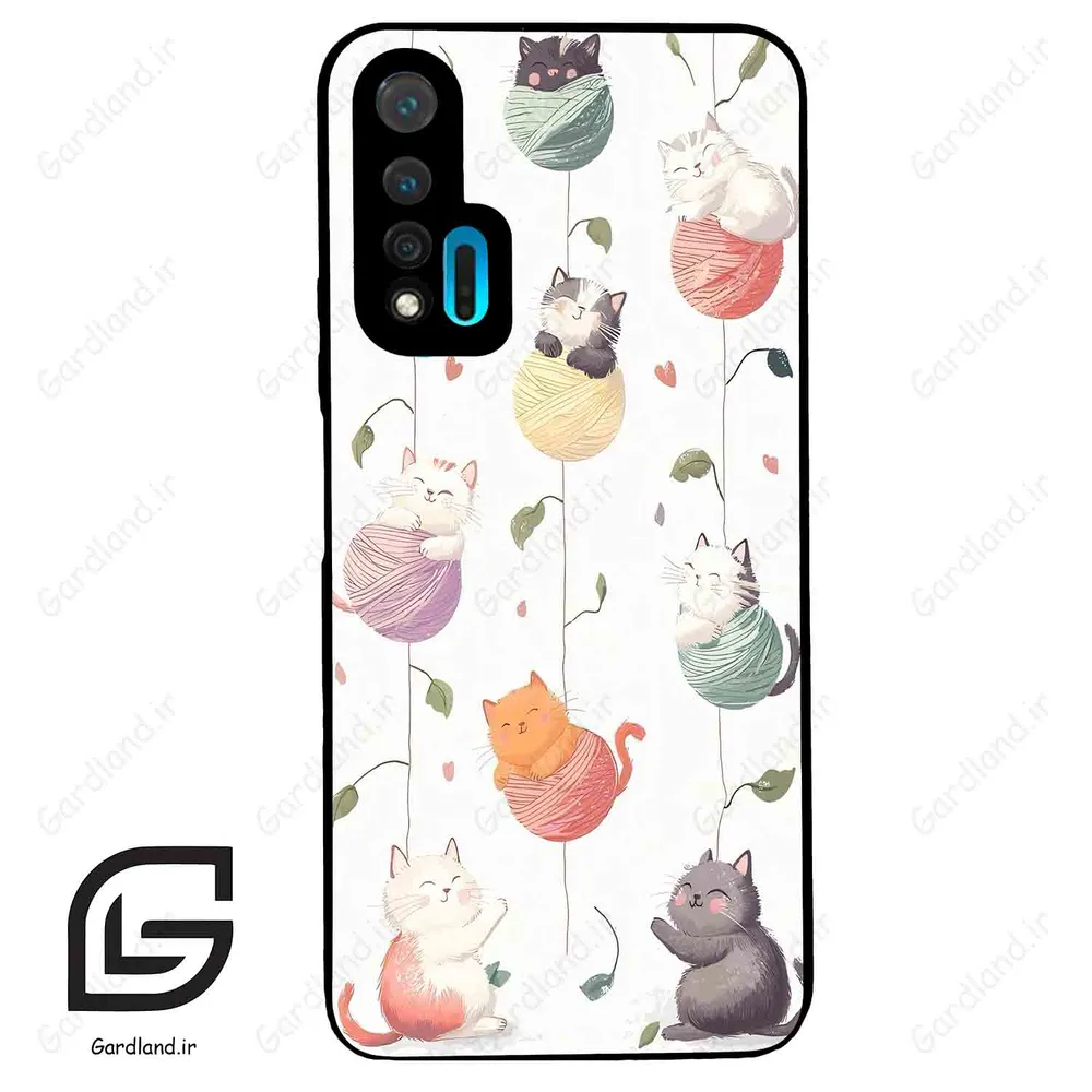 قاب گوشی هوآوی نوا 6 (Huawei Nova 6 ) طرح گربه کد 2633