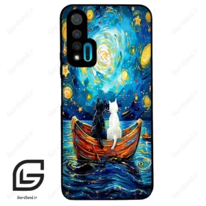 قاب گوشی هوآوی نوا 6 (Huawei Nova 6 ) طرح گربه کد 2727