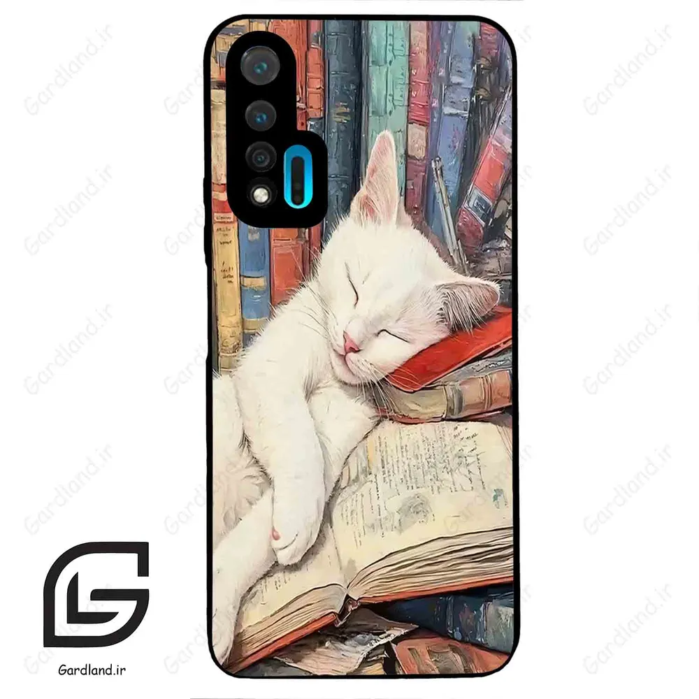 قاب گوشی هوآوی نوا 6 (Huawei Nova 6 ) طرح گربه کد 2758