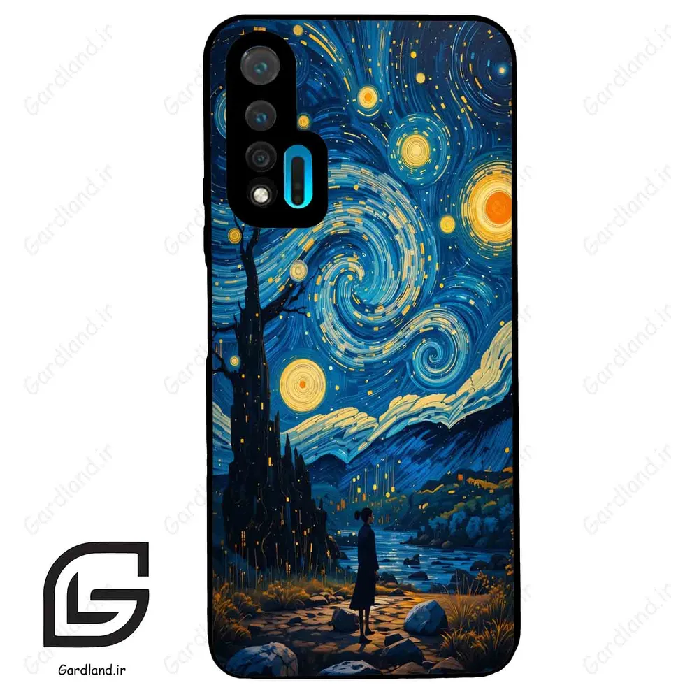 قاب گوشی هوآوی نوا 6 (Huawei Nova 6 ) طرح شب کد 2801