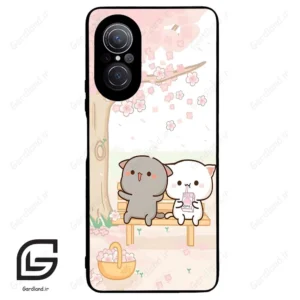 قاب گوشی هوآوی نوا 9SE (Huawei Nova 9 SE ) طرح گربه کد 2085
