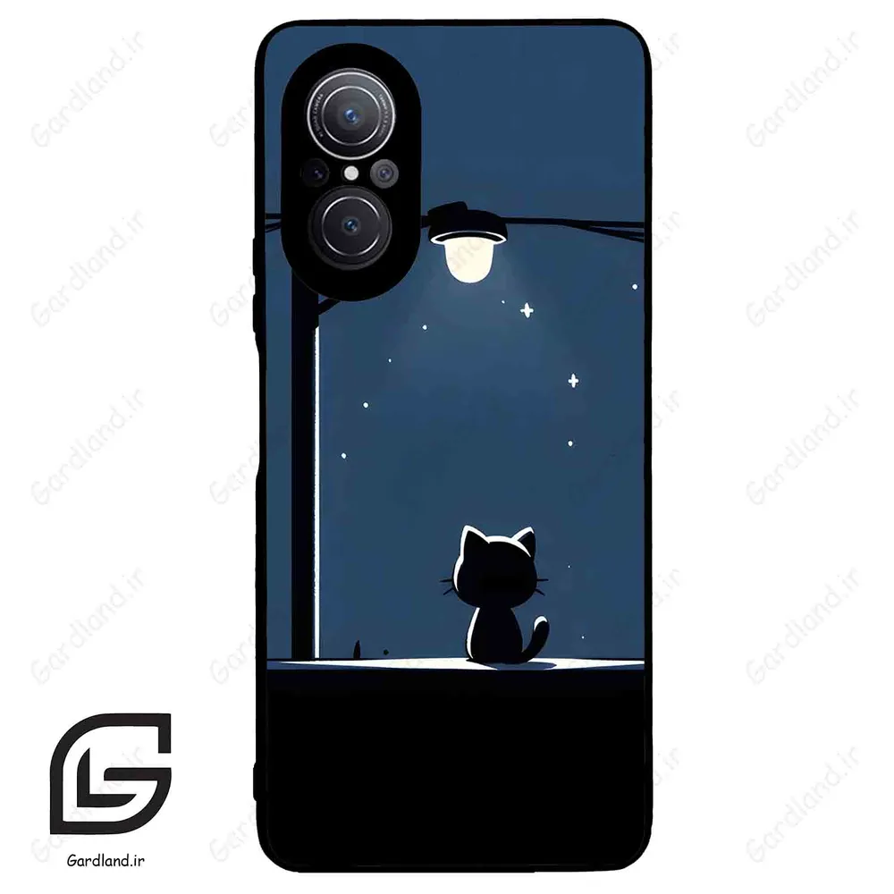 قاب گوشی هوآوی نوا 9SE (Huawei Nova 9 SE ) طرح گربه کد 2098