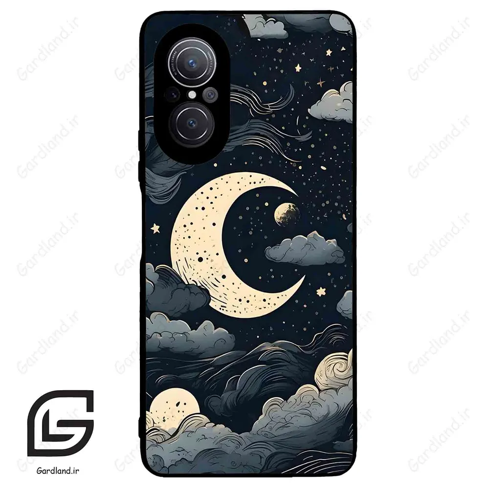 قاب گوشی هوآوی نوا 9SE (Huawei Nova 9 SE ) طرح ماه کد 2173