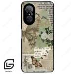 قاب گوشی هوآوی نوا 9SE (Huawei Nova 9 SE ) طرح پروانه کد 2244