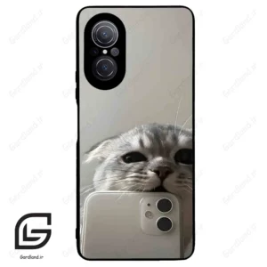 قاب گوشی هوآوی نوا 9SE (Huawei Nova 9 SE ) طرح گربه کد 2246