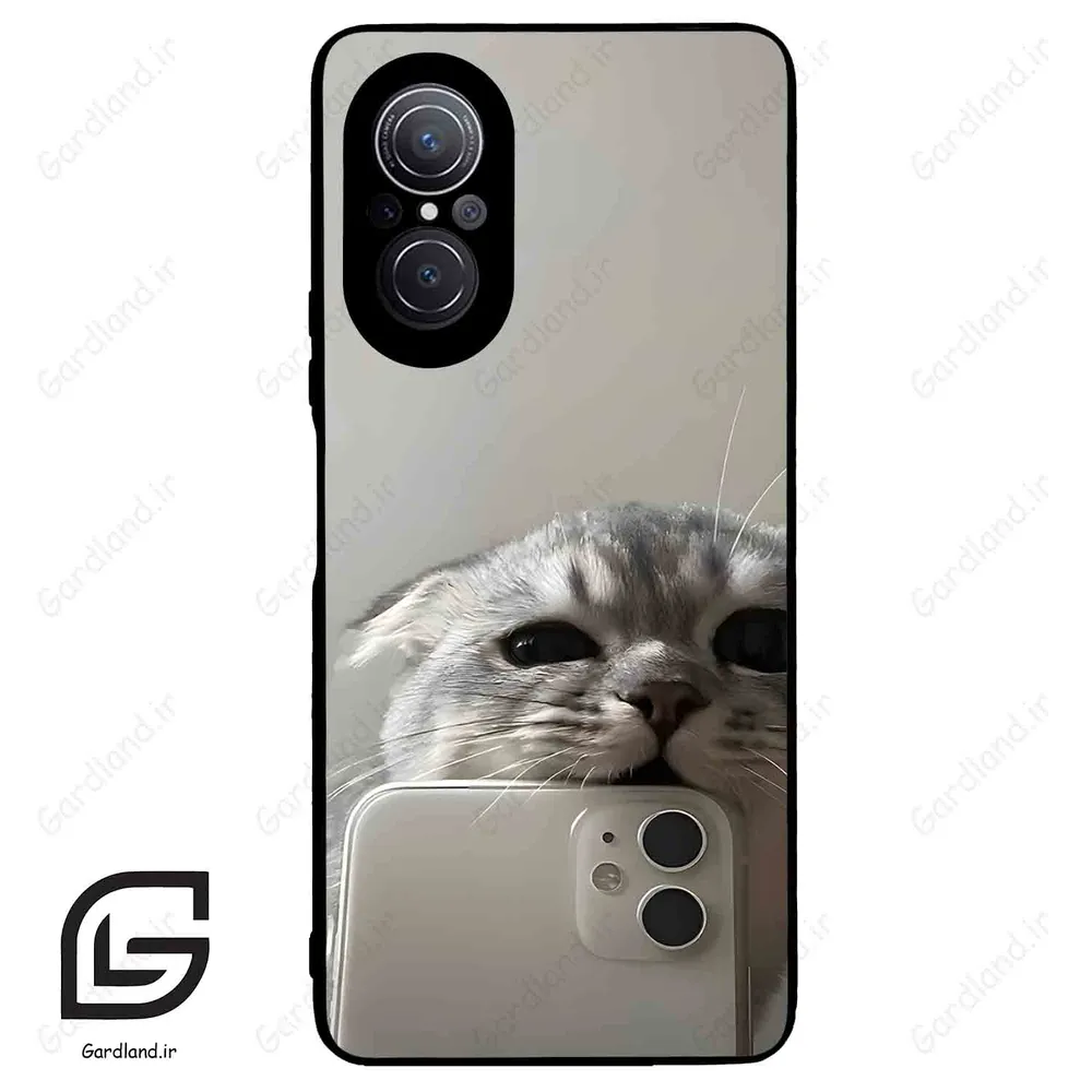 قاب گوشی هوآوی نوا 9SE (Huawei Nova 9 SE ) طرح گربه کد 2246