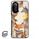 قاب گوشی هوآوی نوا 9SE (Huawei Nova 9 SE ) طرح حیوانات کد 2338