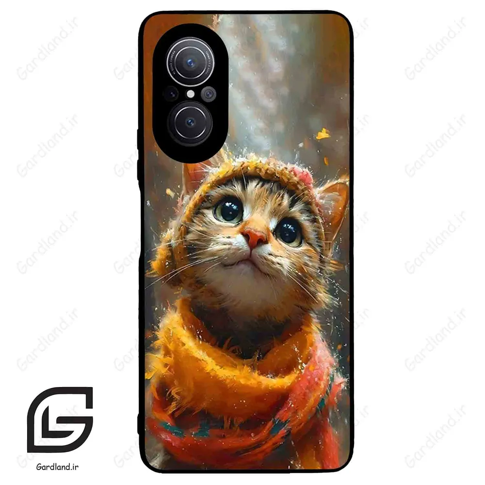 قاب گوشی هوآوی نوا 9SE (Huawei Nova 9 SE ) طرح گربه کد 2440