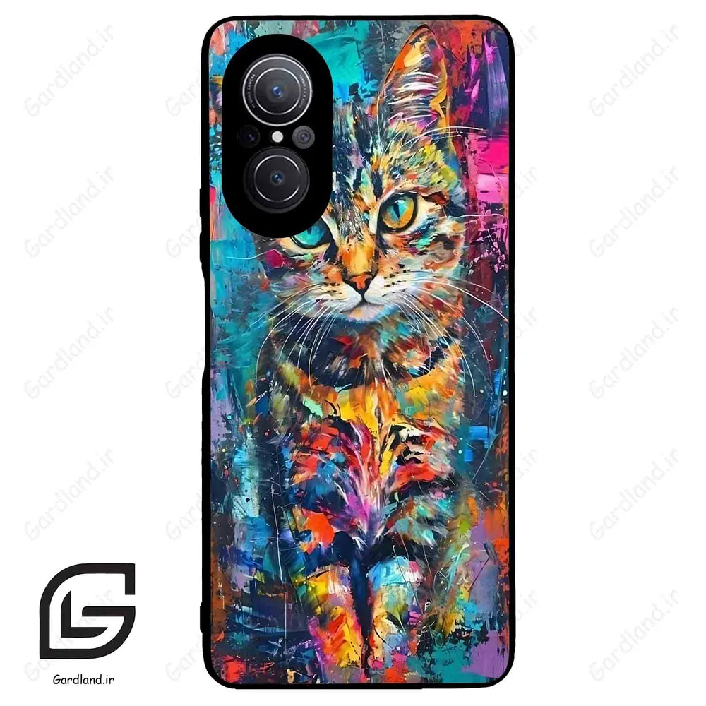 قاب گوشی هوآوی نوا 9SE (Huawei Nova 9 SE ) طرح گربه کد 2488