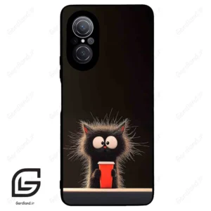 قاب گوشی هوآوی نوا 9SE (Huawei Nova 9 SE ) طرح گربه کد 2580
