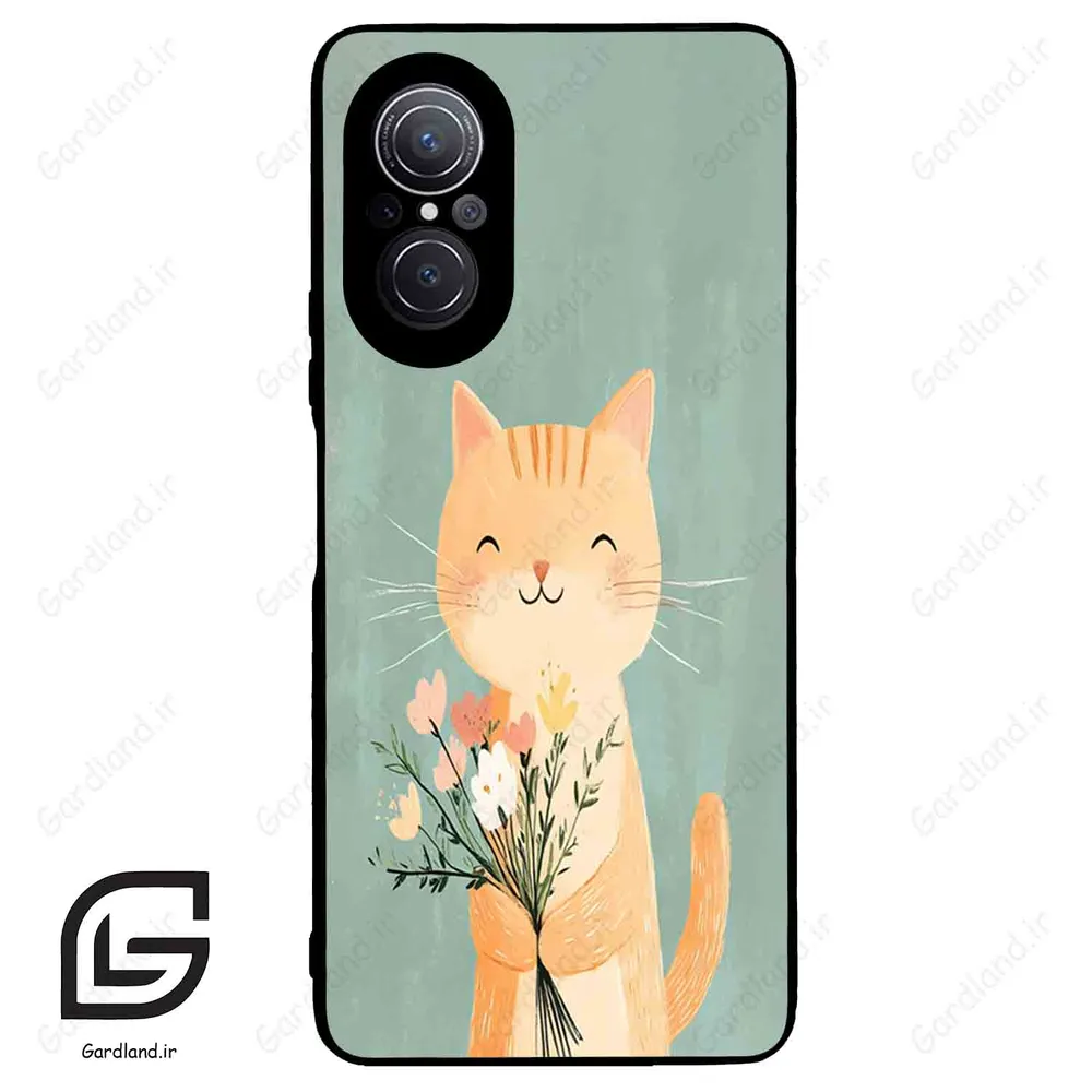 قاب گوشی هوآوی نوا 9SE (Huawei Nova 9 SE ) طرح گربه کد 2619